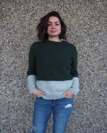 Petite Knit Kontrastgenser (norsk)
