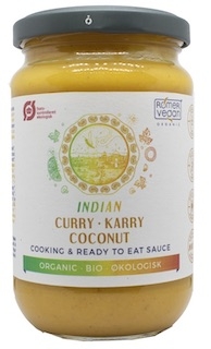 Indian Coconut Curry 350g, økologisk, fra Rømer Vegan