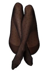 Swedish Stockings Filippa Dots "sorte prikker" 40den