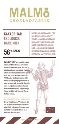 Kakaobitar 56% Sjokolade
