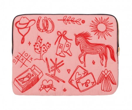 Pc-cover fra Habiba - Polly - rosa