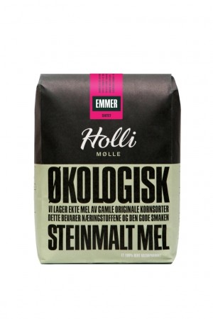 Emmer siktet, 1 kg, økologisk, Holli Mølle