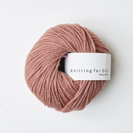 Heavy merino - terracotta rosa