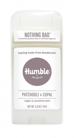 Humble deodorant - Patchouli& Copal,  Sensitiv/Vegan 