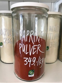 Paprikapulver malt Økologisk, 100g