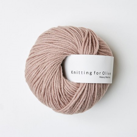Heavy merino - Rosa Ler 1 stk