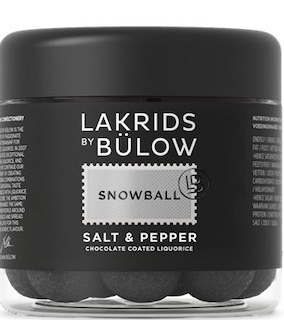 SNOWBALL – SALT & PEPPER, LAKRIS BY BÜLOW