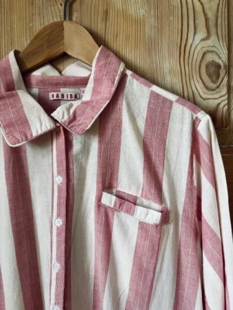 Nattkjole fra Habiba, rosa/hvit (str S/M og M/L)