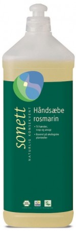 Sonett håndsåpe, rosmarin, refill, 1L