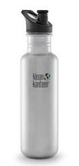 Klean Kanteen Drikkeflaske i rustfritt stål med sportstut 800ml
