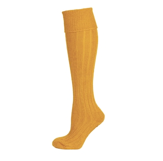 Corrymoor Woodlander sokker Old Gold