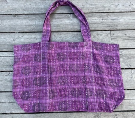 Strandbag, 100% bomullssari, no. 06