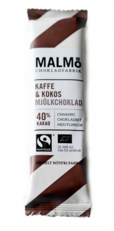 Mini sjokolade med kaffe og kokos