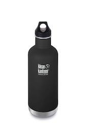 Klean Kanteen Insualted Classic termos (sort matt) 946 ml