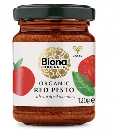 Biona Red Pesto Organic 120g (BF: 12.12.25)