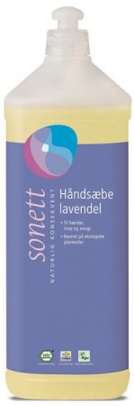 Sonett håndsåpe, lavendel, refill, 1L