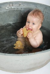 Alfie badeand, liten