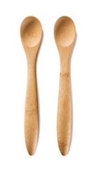 Bambusskjeer til baby, 2pk