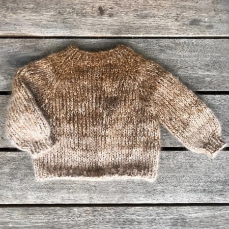 Farveregnsweater til barn - Knitting for Olive