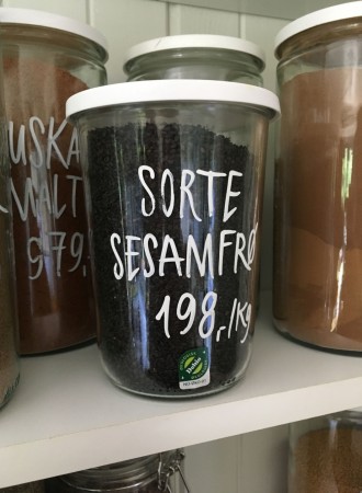 Sorte sesamfrø, økologisk 100g