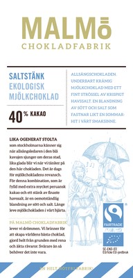 Saltstänk 40% Sjokolade