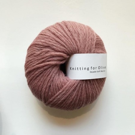 Double Soft Merino - Blommerosa