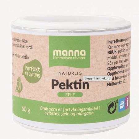 Pektin fra Manna, 60 g (BF: 13.04.25)