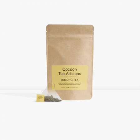 Økologisk Oolong te fra Cocoon Tea Artisans- refill (pose-te) (Best før: 16.01.23)