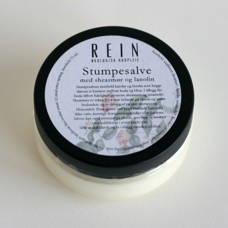 Rein hudpleie bleiesalve med sink, sheasmør og lanolin