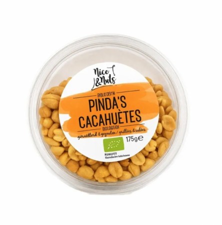Nice & Nuts ristede og saltede peanøtter 175 g (ryddesalg)