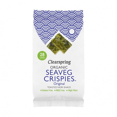 Seaveg crispies original fra Clearspring 