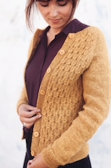 Petite Knit Klassisk Smock-cardigan (Norsk)
