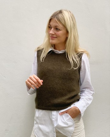 Petite Knit Stockholm Slipover (norsk)