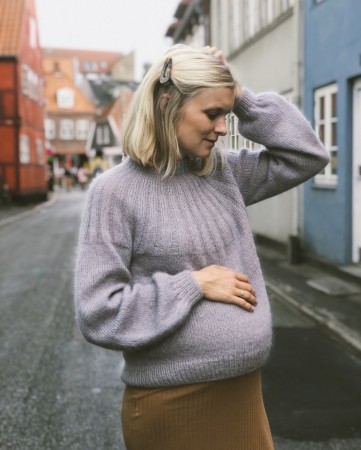 Petite Knit Sunday Sweater - Mohair Edition (norsk)