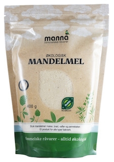 Mandelmel, økologisk fra Manna,400g