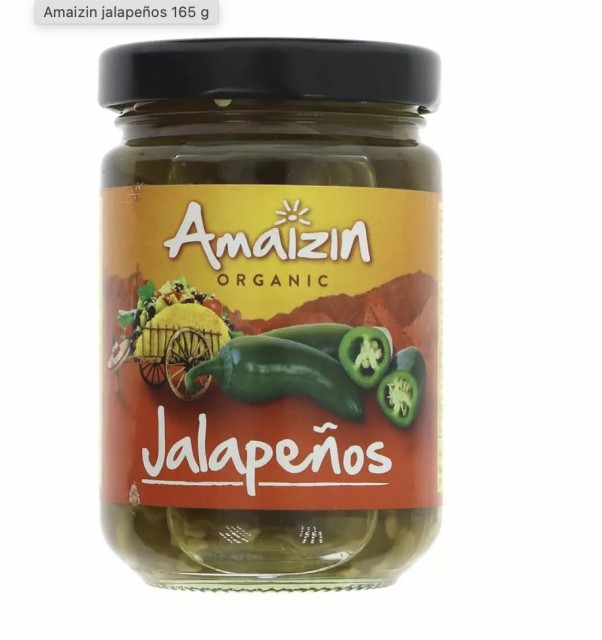 Amaizin jalapeños økologisk