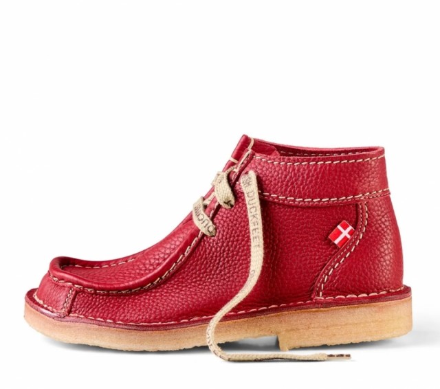 Duckfeet Ribe rød granate